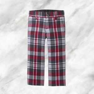 NWT Janie & Jack Plaid Wool Trousers